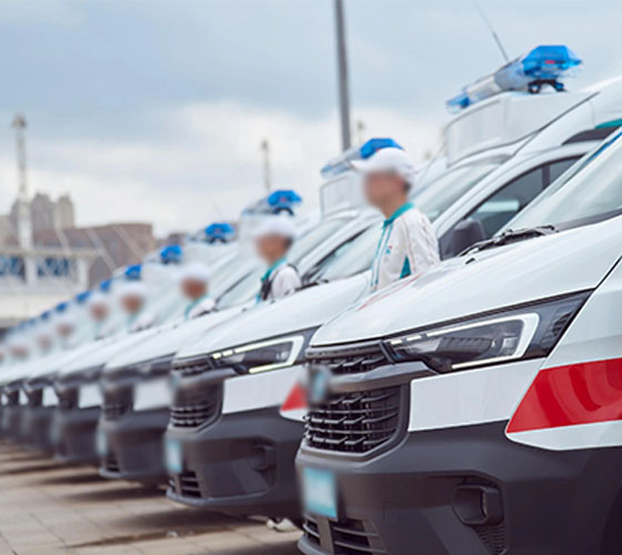 班玛县服务车队展示